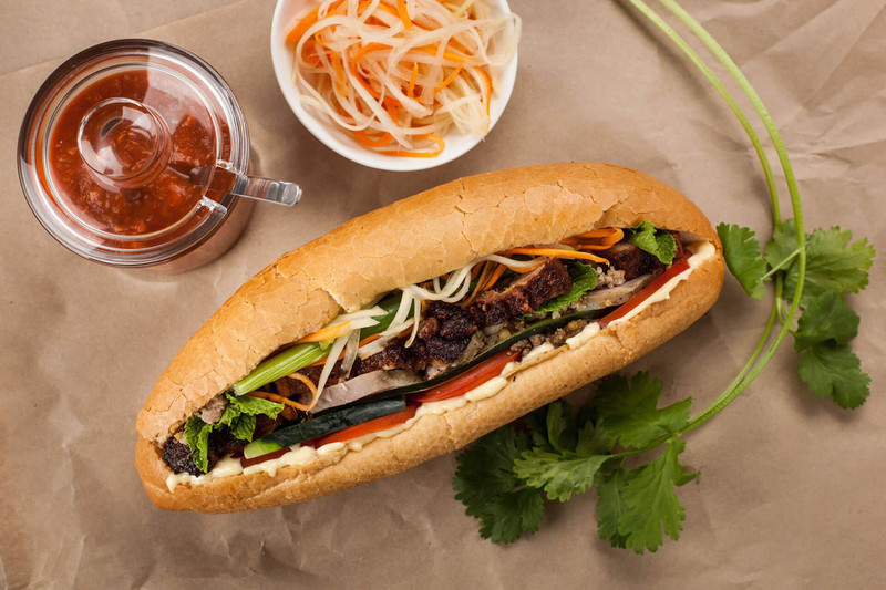 Bánh mì pate Hà Nội