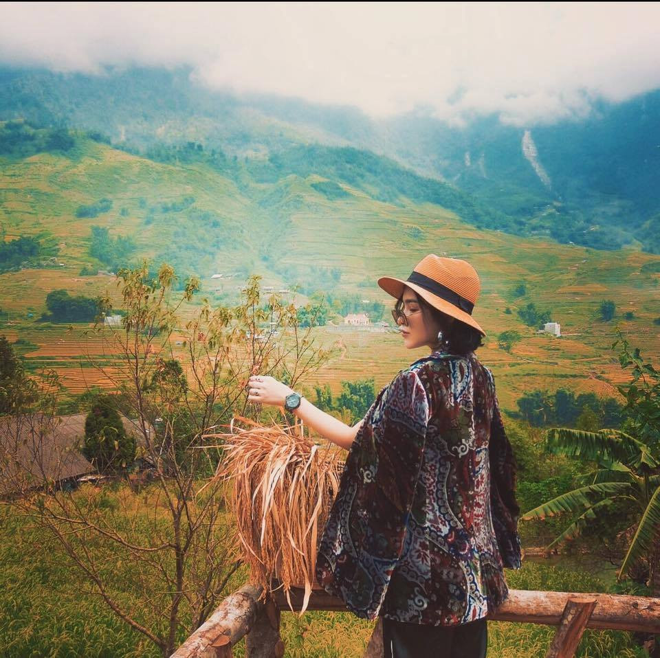 Khung cảnh ruộng bậc thang mùa thu Tây Bắc