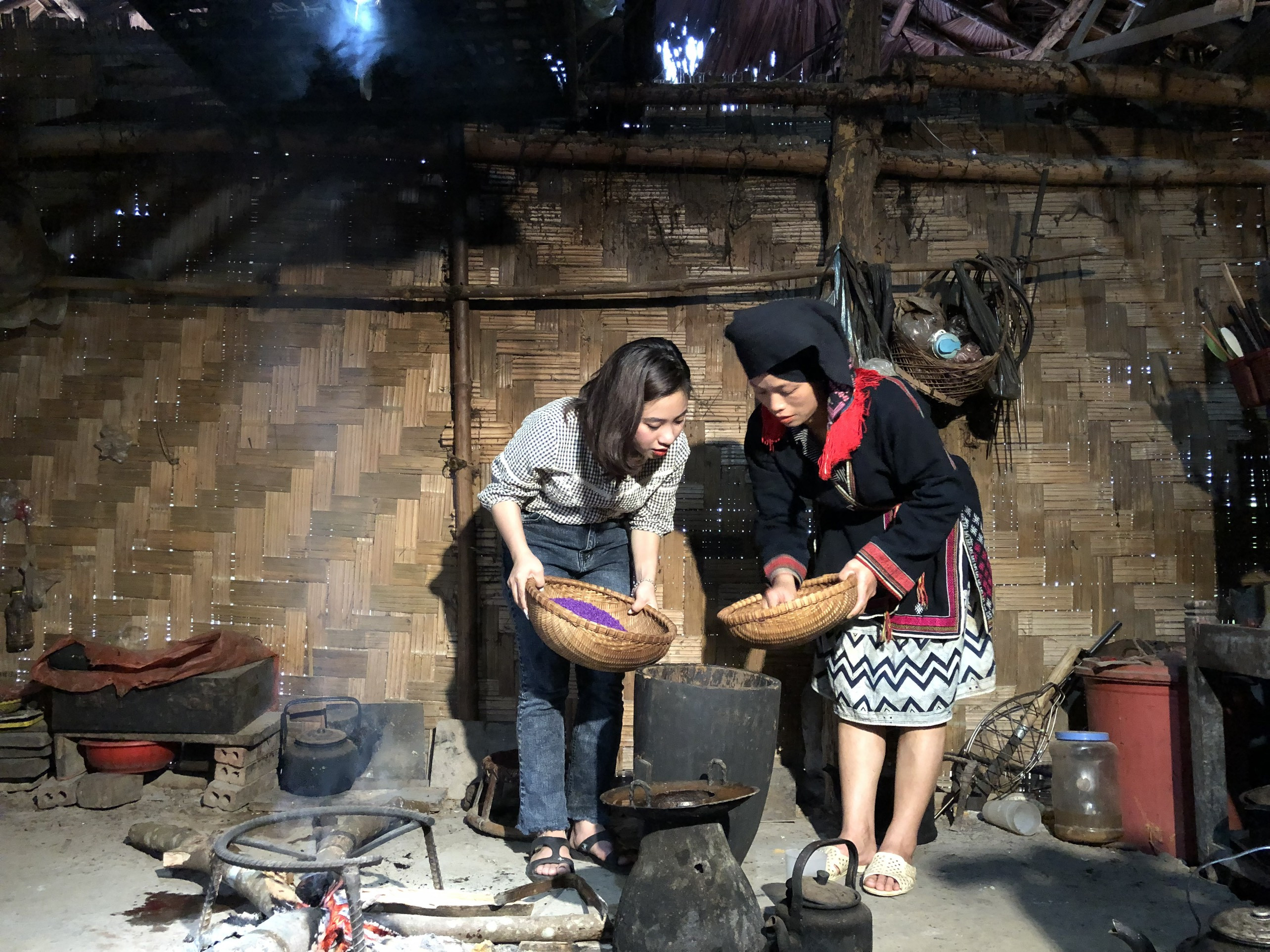 Quy trình làm xôi ngũ sắc