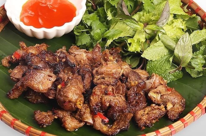 thịt gừng Nùng Dín